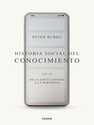 cover image of Historia social del conocimiento Volume II